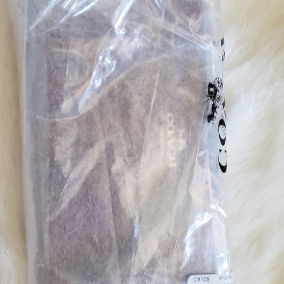 Coach Medium Id Zip Wallet With Diary Embroidery - Picture 5 of 5